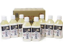 門前甘酒350ml８本入り　すや亀