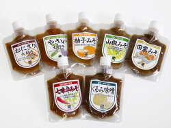 食卓の友7種横並び