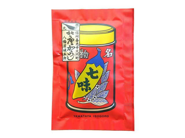 『半生十割そば』信州戸隠そば 賞味期限3か月 /6522・6523 すや亀ギフト信州戸隠そば添付 八幡屋磯五郎中辛七味8g袋