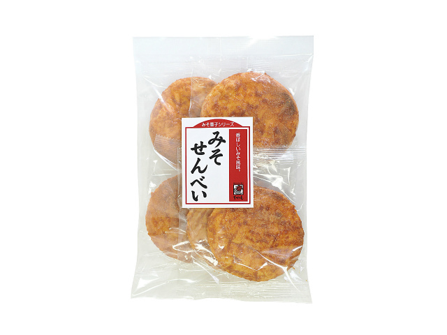 みそせんべい5枚入/672 味噌せんべい平袋入り