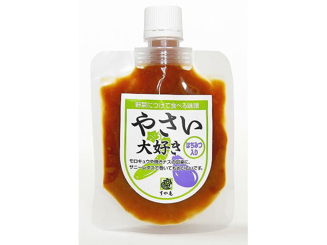 「やさい大好き」120g 合成調味料不使用で肉野菜炒めにも活躍!/530 やさい大好き 調味料/善光寺 門前みそ すや亀