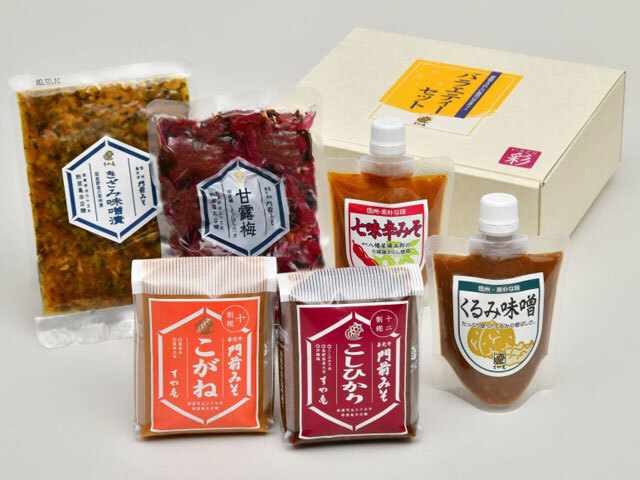 バラエティセット『彩(いろどり)』 /51828 バラエティセット彩 味噌・調味みそ・漬物 6種