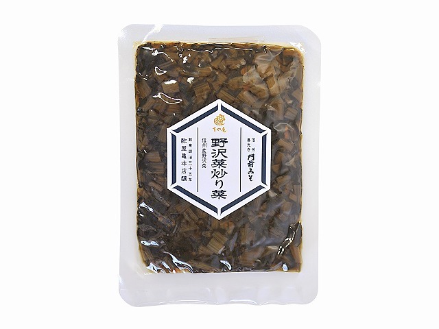 野沢菜炒り菜100g/510 野沢菜炒り菜 すや亀 野沢菜の醤油油炒め 2019NEWパッケージ