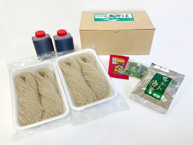 「冷蔵品」《手打風生そばNS30》4~5人前 信州戸隠そば謹製/65330 2024年手打ち風生そば6533 4・5人前