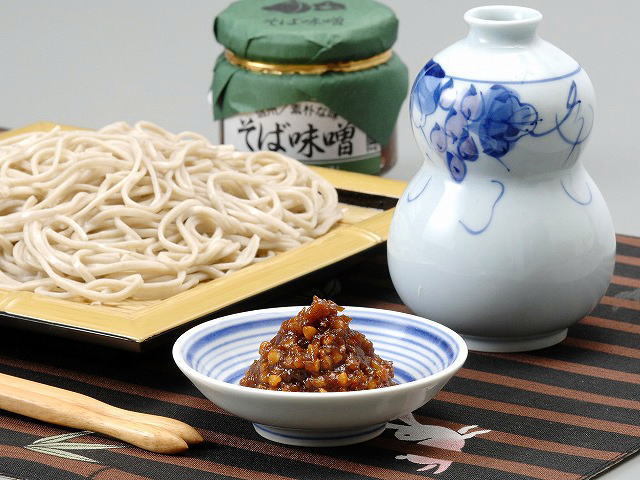 蕎麦の実と牛蒡の風味「そば味噌」150gビン/508 ざるそばにすや亀のそば味噌