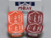 すや亀製造 定番門前みそこがね・コシヒカリ計4カップ