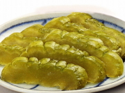 白うり粕漬け新物の断面