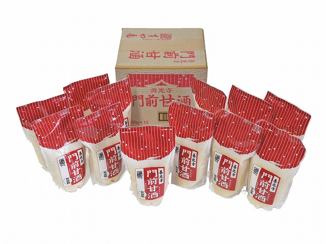 善光寺門前甘酒360ｇ濃縮12袋入　新パッケージ　すや亀