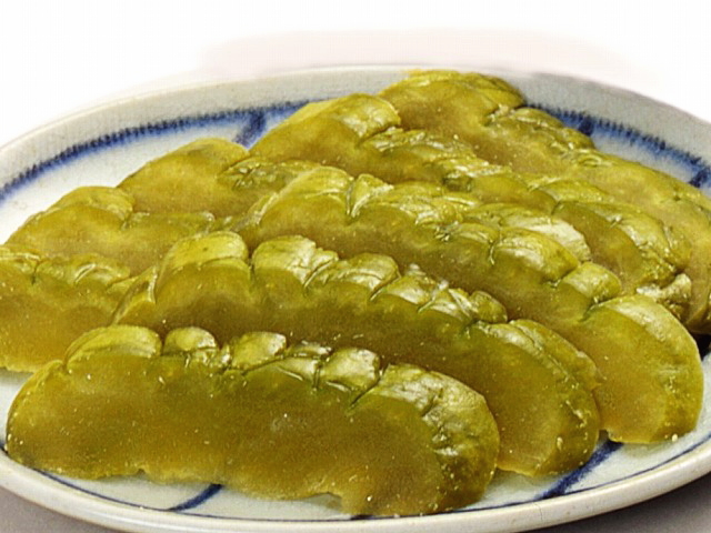 白うり粕漬け新物の断面