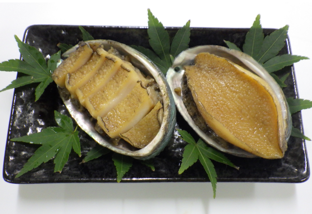 味付けアワビ 2個入り 3P(消費税・送料込み)