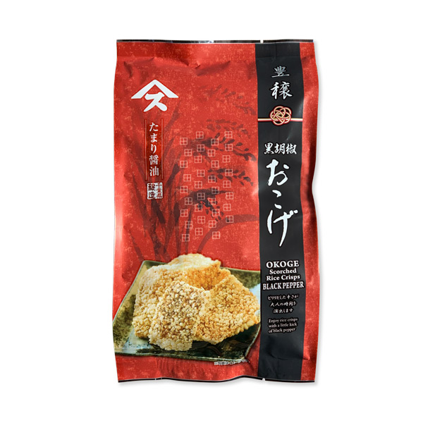 黒胡椒おこげ 千葉県醸造 たまり醤油使用 95g