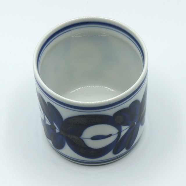 波佐見焼 マジョリカ カップ（フラワー）（湯のみ・湯飲み・湯呑み・ゆのみ）