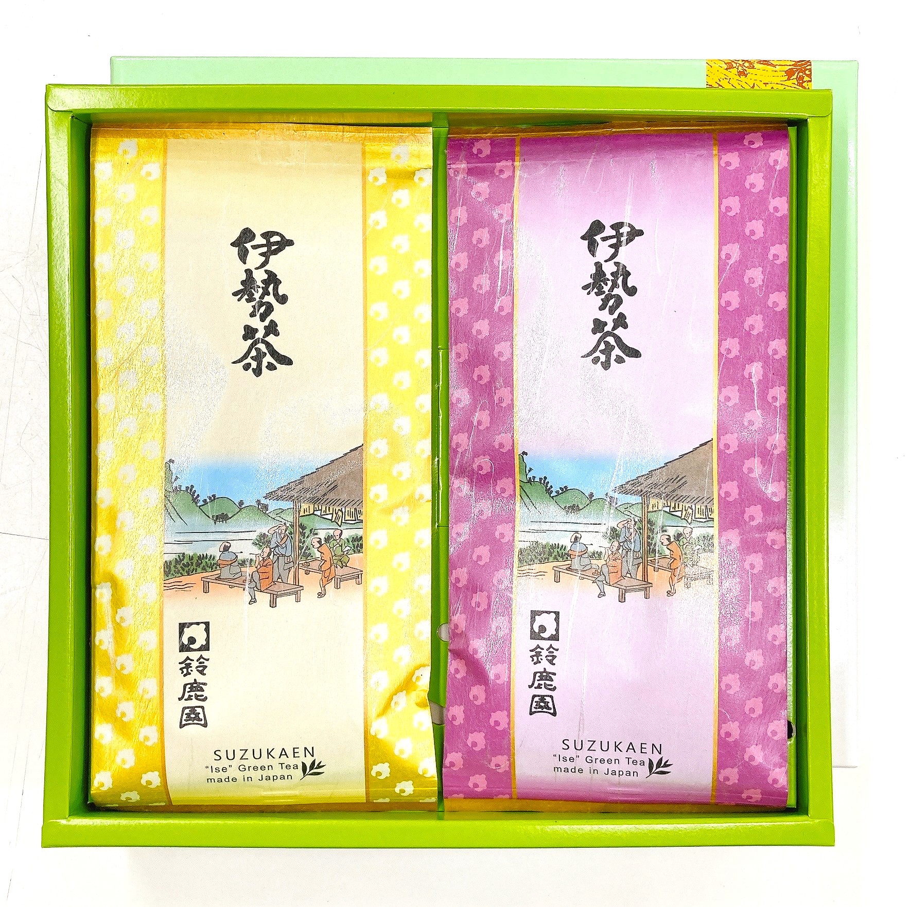 【敬老の日 ギフト】高級伊勢茶セット「思いやり」100ｇ・「味好み」100ｇ箱入り