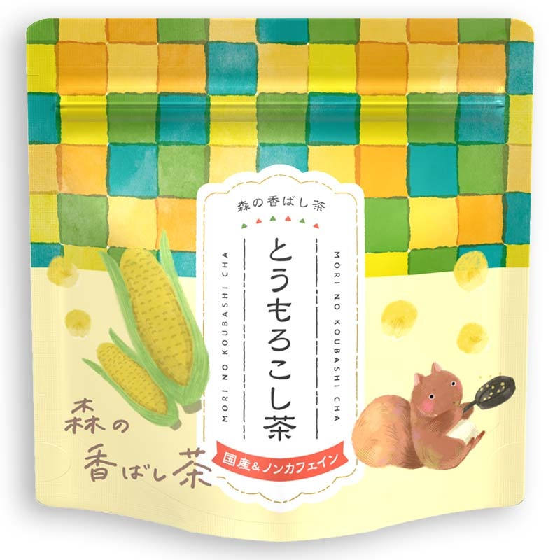 森の香ばし茶ティーバッグ とうもろこし茶（国産 ノンカフェイン 茶）