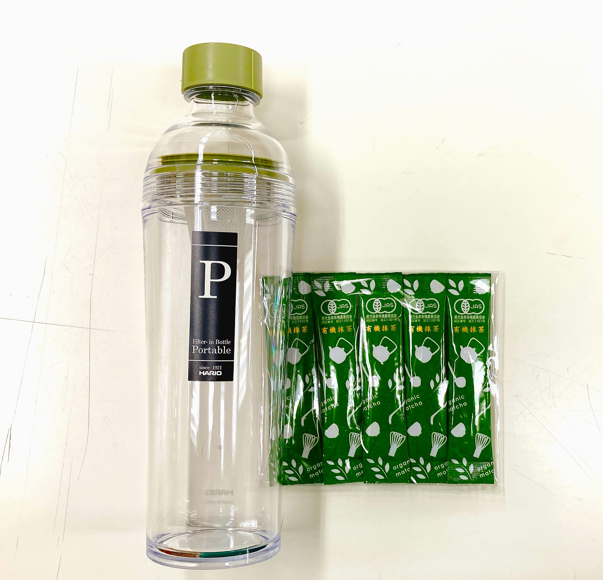 Matcha Gaming》Bottle for making delicious matcha water