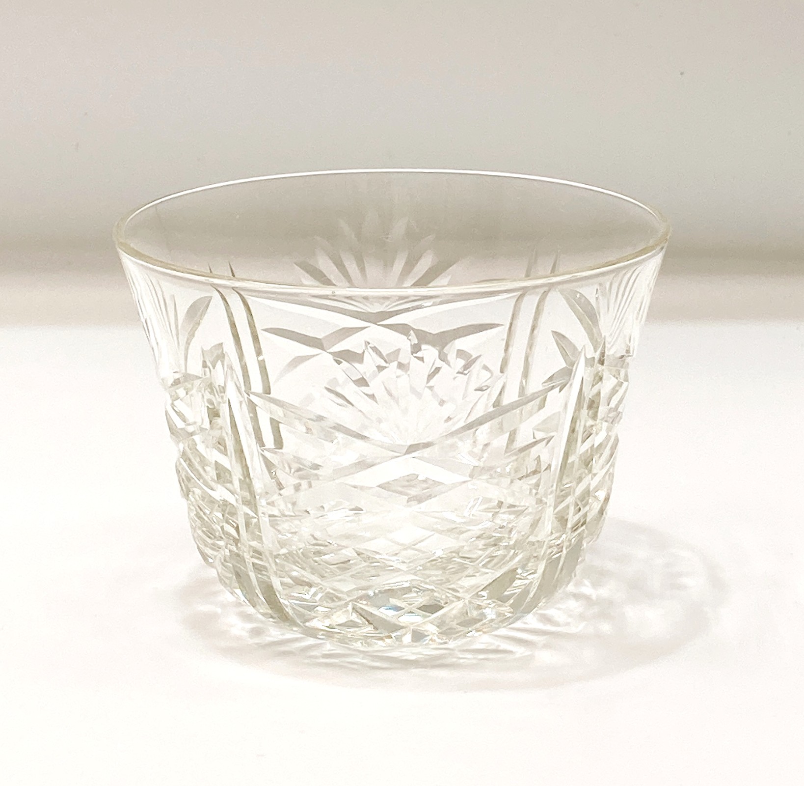 切子 透明 クリスタル ガラス タンブラー冷茶用