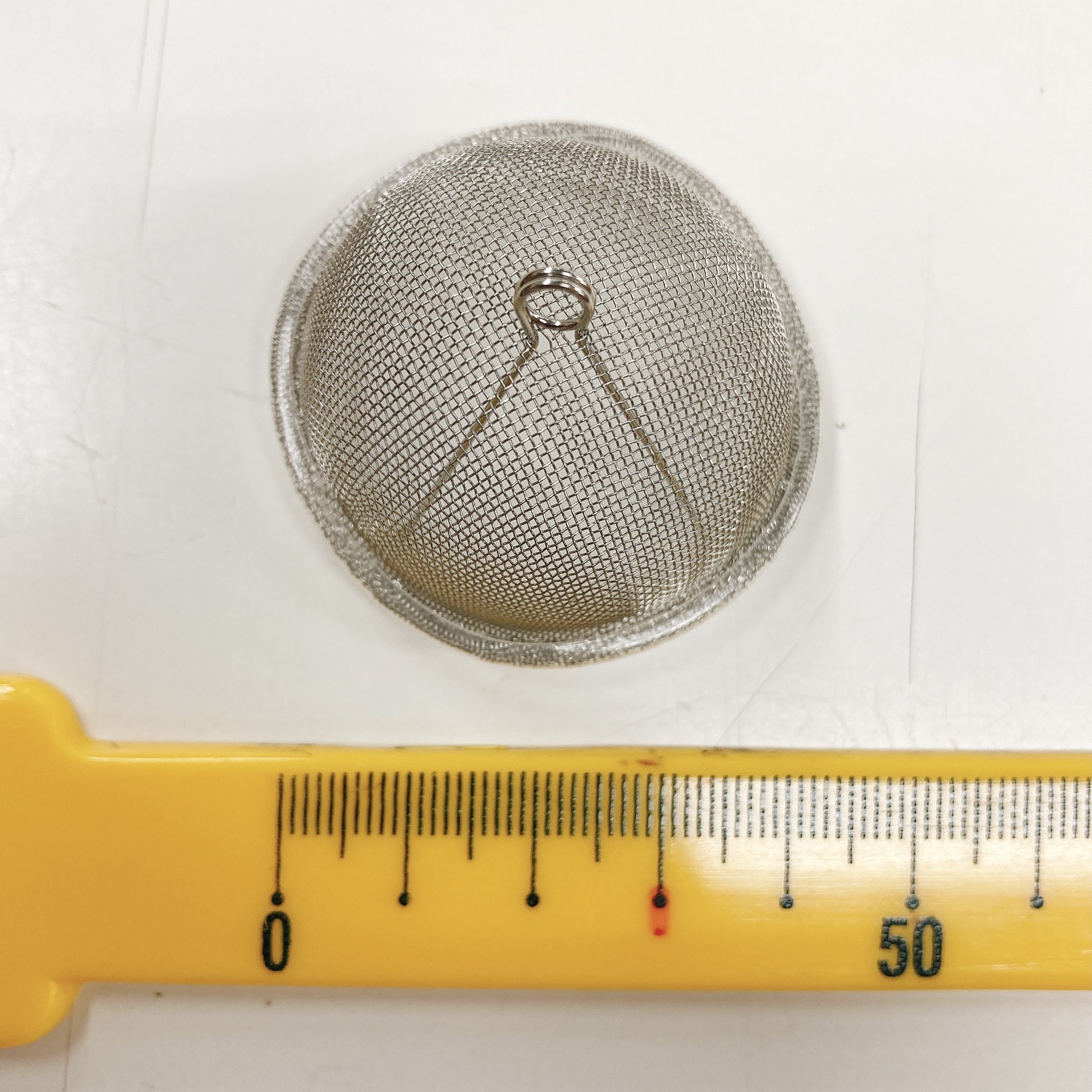 瀬戸用A型 三喜 茶こし　（急須の陶器製茶こしに取付けるステンレス製茶こし）(あみ・アミ・茶こし・ちゃこし・急須 あみ)
