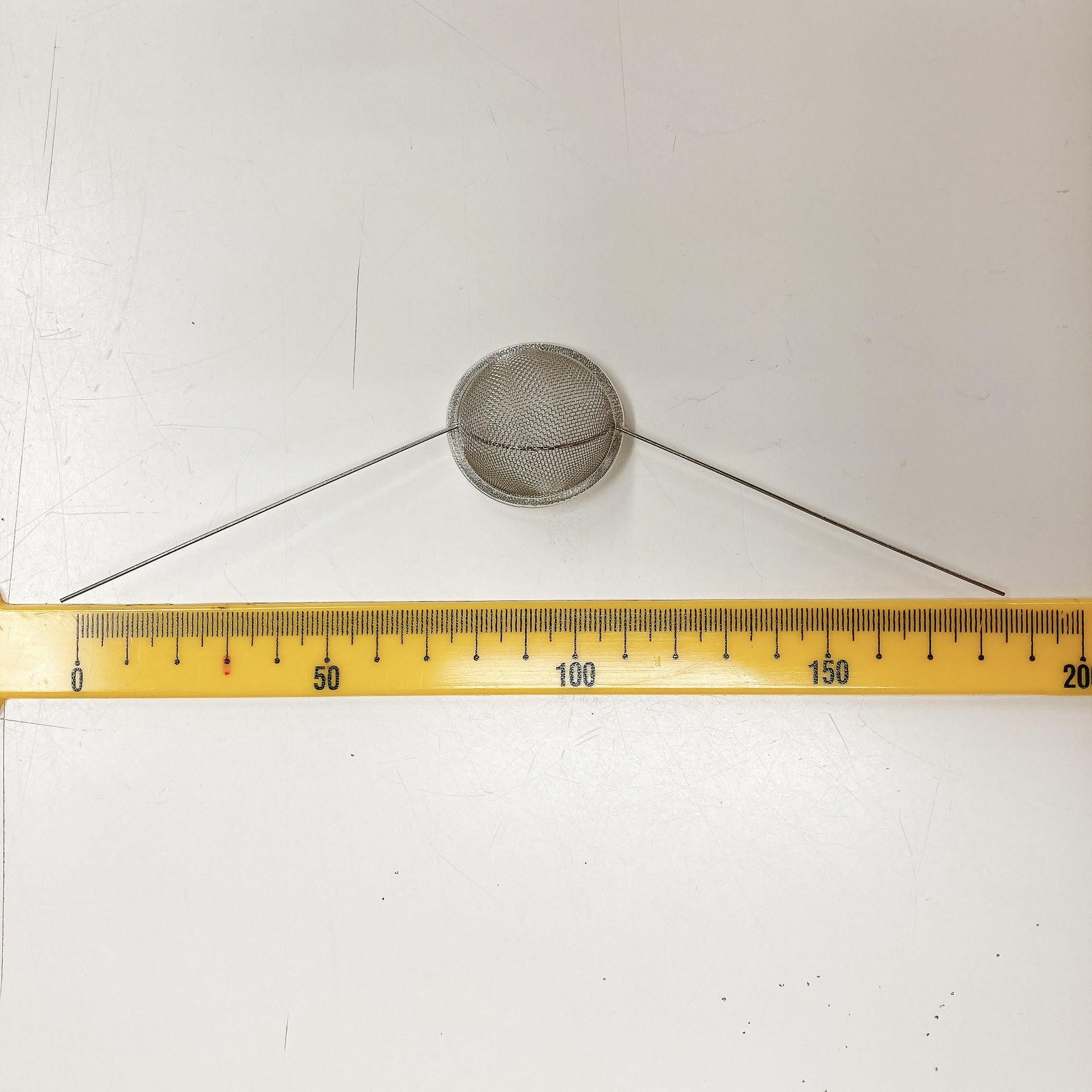 萬古用C型 三喜茶こし　（急須の陶器製茶こしに取付けるステンレス製茶こし）(あみ・アミ・茶こし・ちゃこし・急須 あみ)