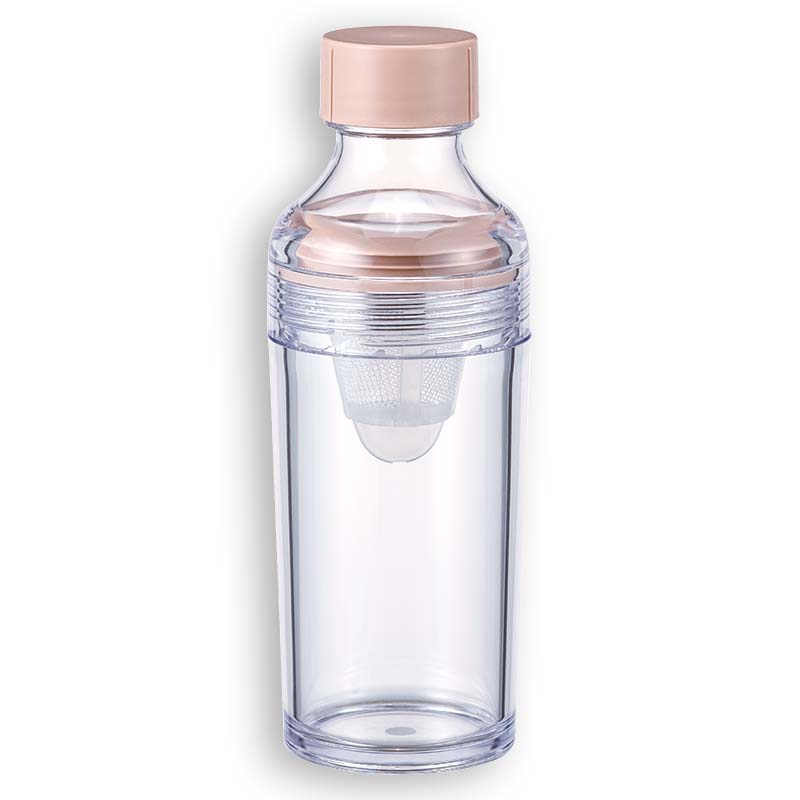 フィルターインボトルポータブルミニ スモーキーピンク (容量160ml)（急須ボトル）
