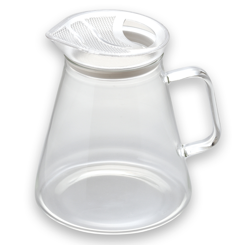 フィルタートップポット　700ml（本体 ガラス製 茶器）