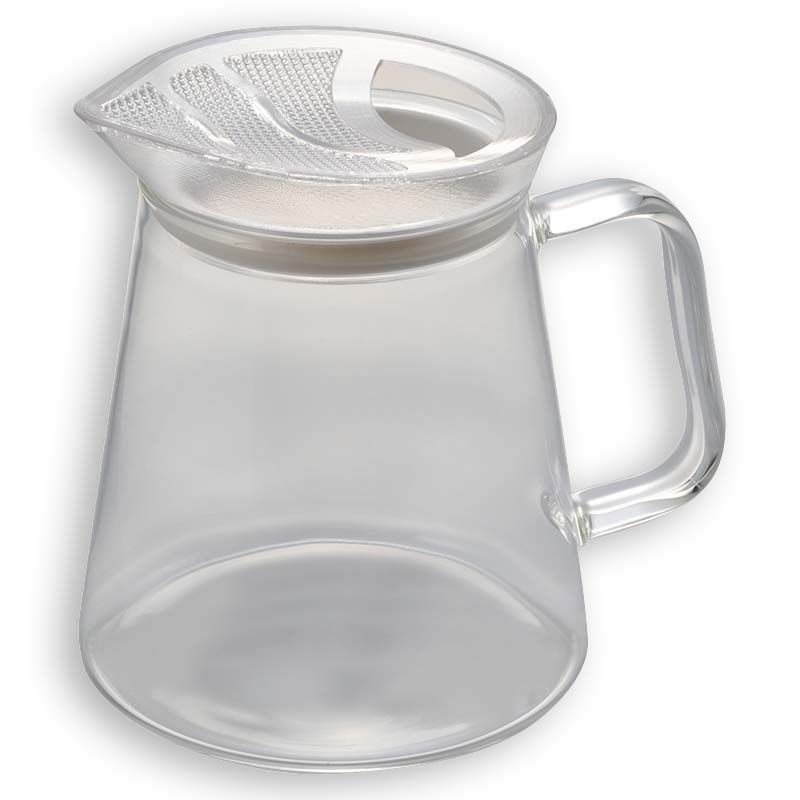 フィルタートップポット　450ml（本体 ガラス製 茶器）