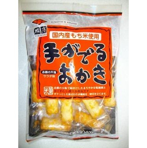 美濃屋あられ 手がでるおかき 60g