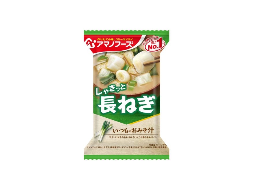 アマノ いつものおみそ汁 長ねぎ　1食分