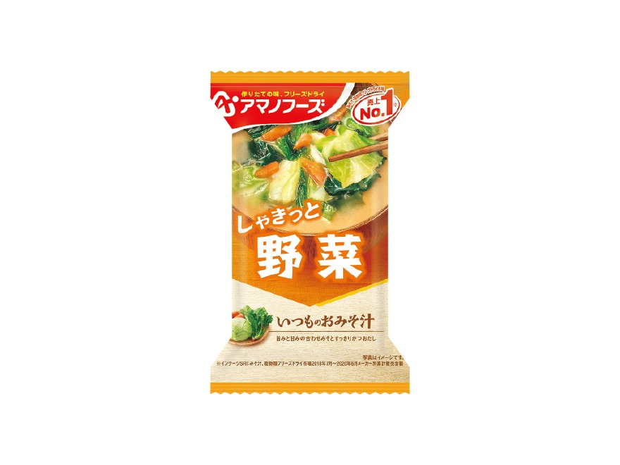 アマノ いつものおみそ汁 野菜　1食分