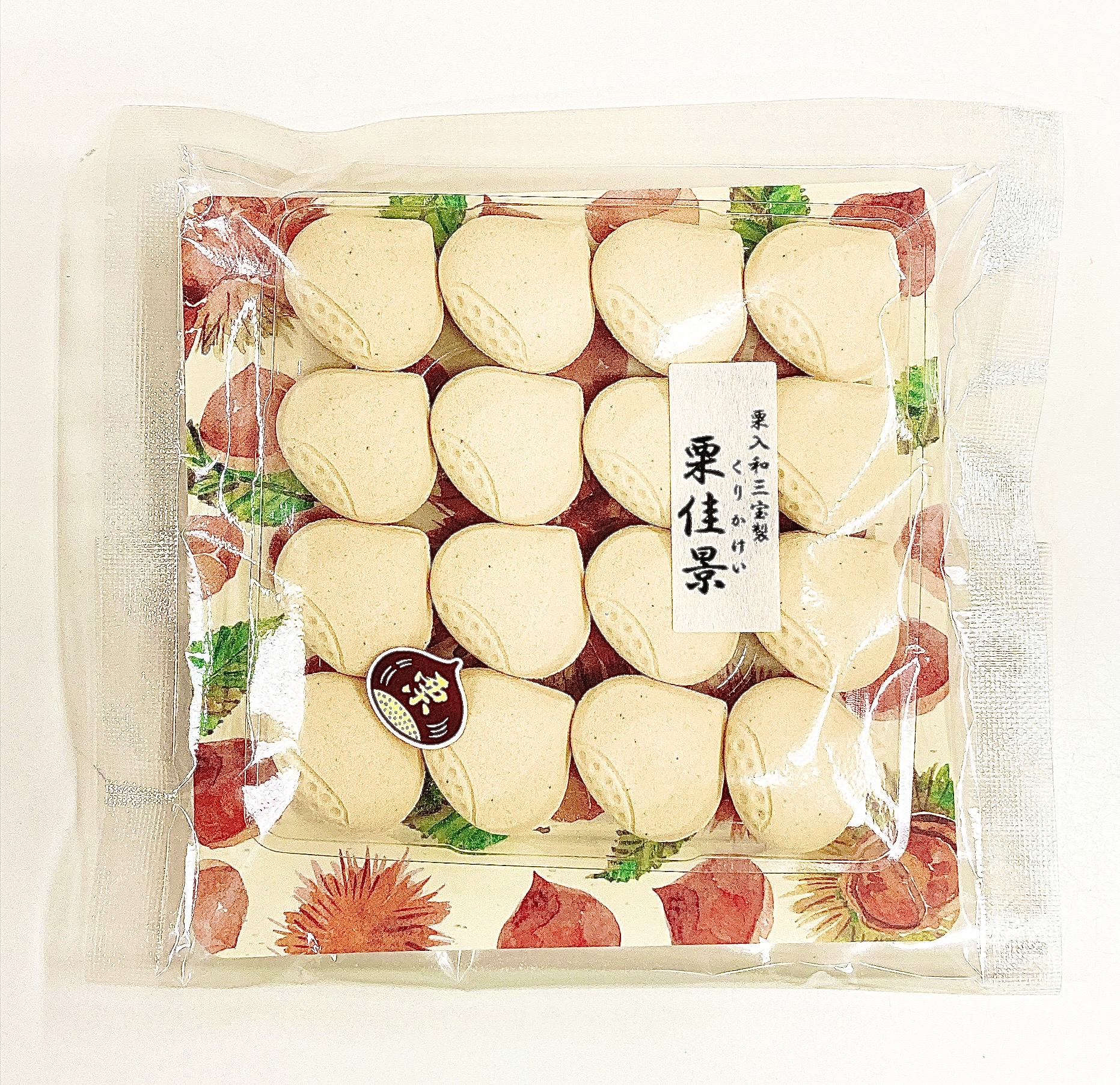 本物の栗入り！ 和三盆糖干菓子 栗落雁 「栗佳景（くりかけい）」