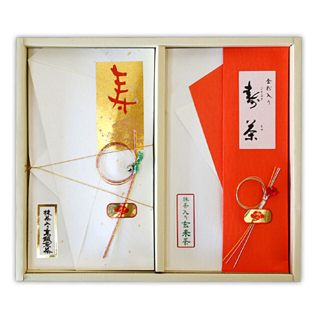 《年末年始限定☆金粉づくしで金運アップ セット》 2024年産 金粉抹茶入高級煎茶60g、金粉抹茶入玄米茶60g セット