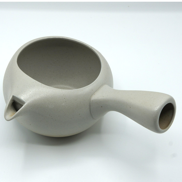 常滑焼 丸網 蓋なし 横手急須