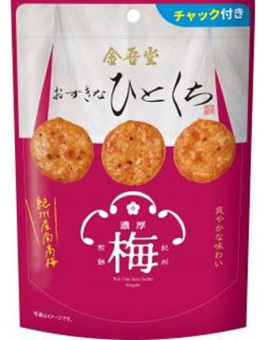 金吾堂 おすきなひとくち 濃厚梅だれ煎餅78g