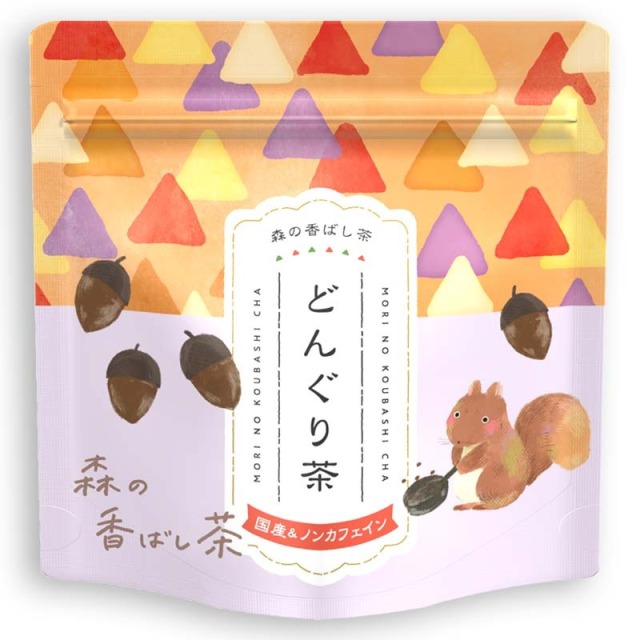 森の香ばし茶ティーバッグ どんぐり茶（国産 ノンカフェイン 茶）