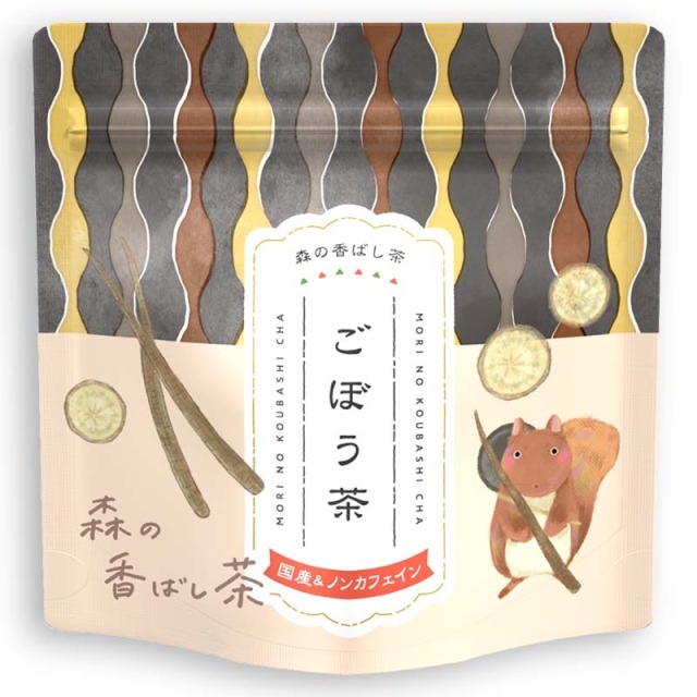 森の香ばし茶ティーバッグ ごぼう茶（国産 ノンカフェイン 茶） 鈴鹿園