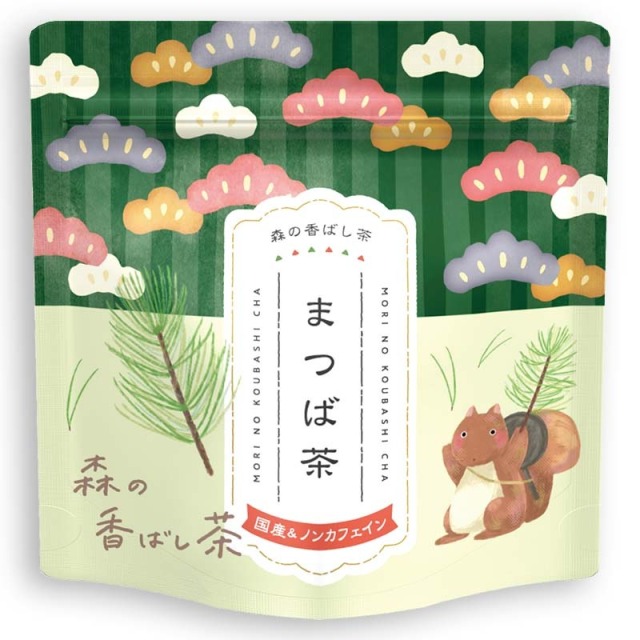 森の香ばし茶ティーバッグ まつば茶（松葉茶）（国産 ノンカフェイン 茶）
