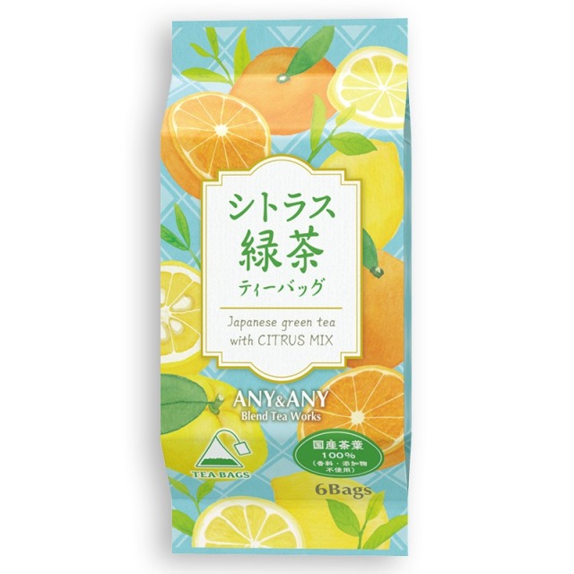 ANY シトラス緑茶 ＴＢ×6個入