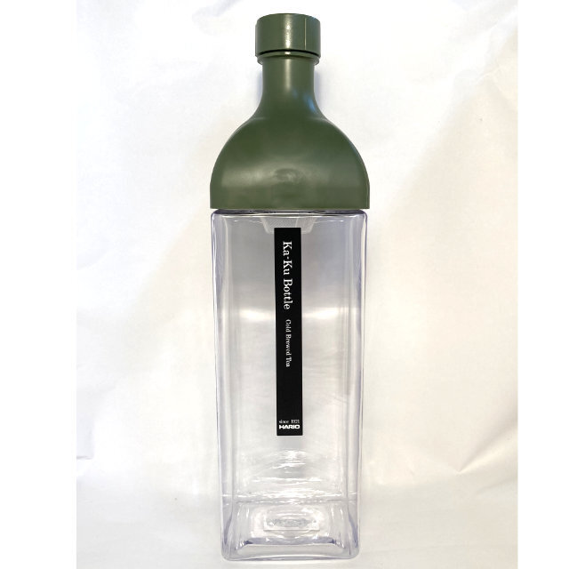 割れない！水出し茶ボトル カークボトル オリーブグリーン 1200ml