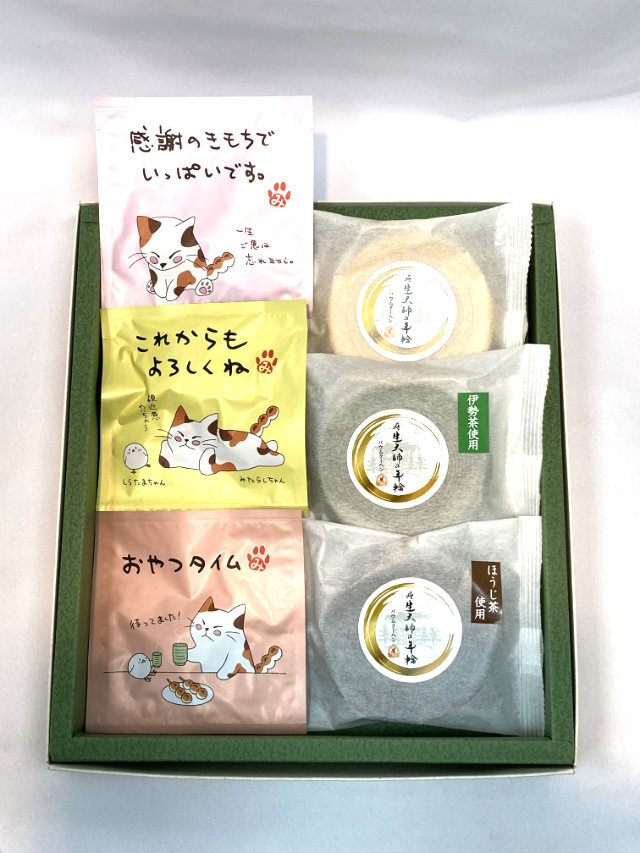 伊勢バウムクーヘン・伊勢茶ティーバッグセット