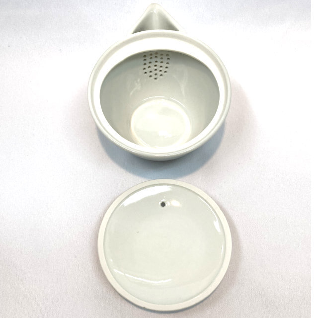 宝瓶、湯呑2個セット 白磁【7月下旬入荷 予約販売中】 - こしら