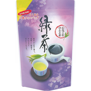 《春秋冬限定商品》茶殻捨てるのカンタン！ 高級煎茶ティーバッグ（糸無し） 5g×15袋