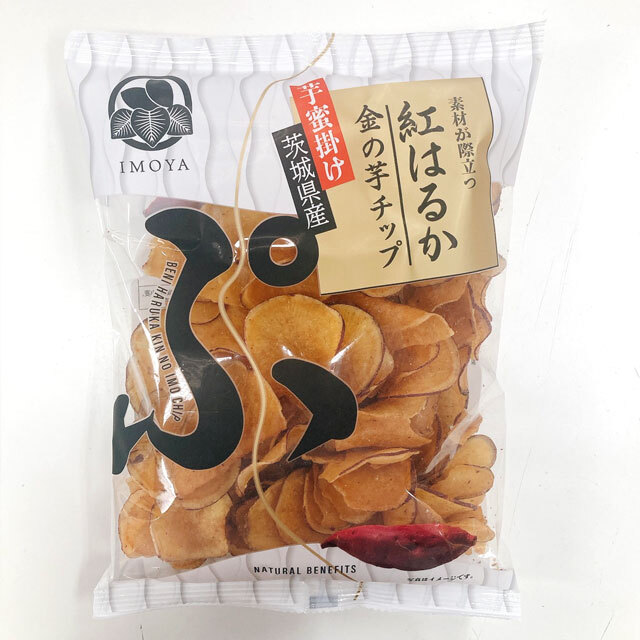 ちびいも 素材が際立つ 紅はるか 金の芋チップ 芋（いも）蜜掛け 茨城県産