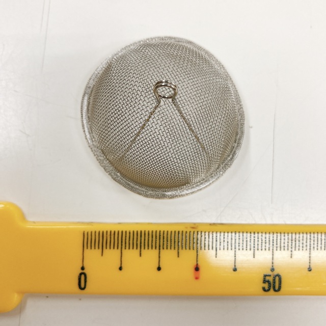瀬戸用A型 三喜 茶こし　（急須の陶器製茶こしに取付けるステンレス製茶こし）(あみ・アミ・茶こし・ちゃこし・急須 あみ)