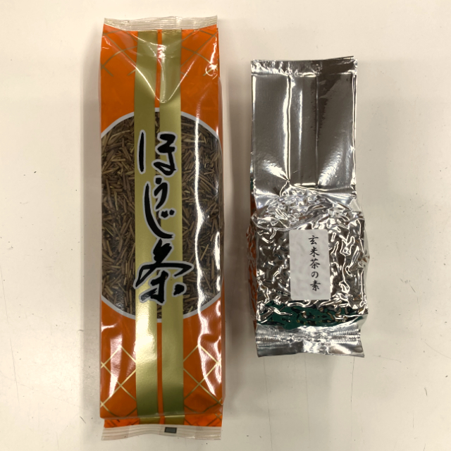 【極少カフェイン】玄米ほうじ茶 セット （玄米100g・ほうじ茶100gのセット。お好みの量をブレンドしてください。）