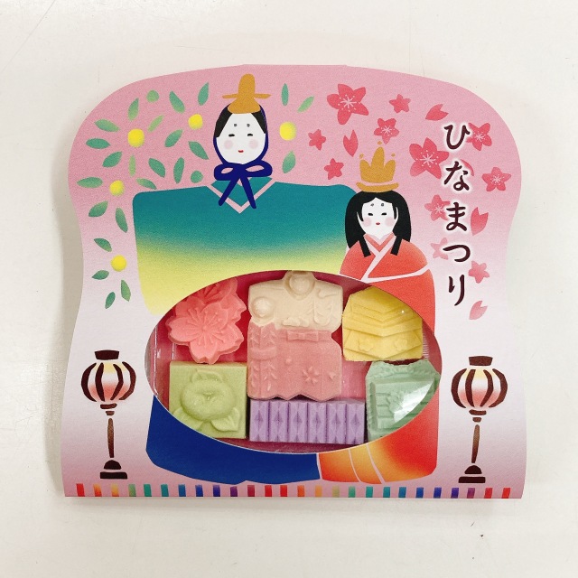 和三盆糖干菓子 「寄り添い雛」(ひなまつり ひな祭り 雛祭り お供え 茶道 菓子)