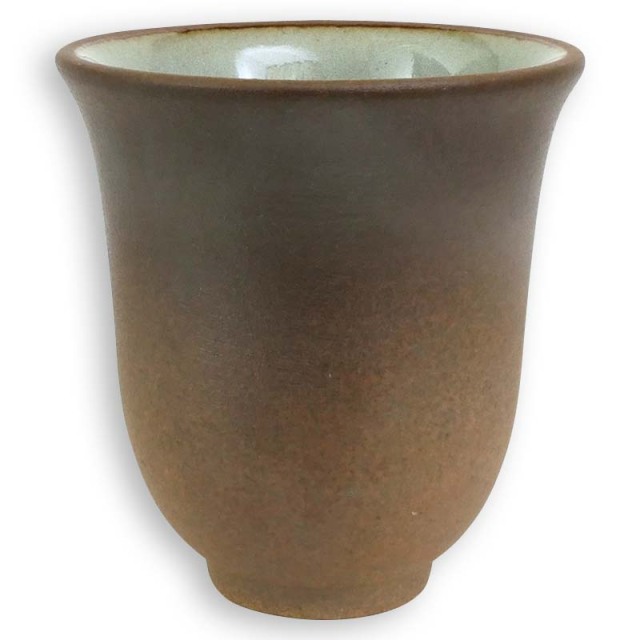 四日市 萬古焼 ひとしずく ほたる碗（ブラウン）（万古焼・ばんこやき）