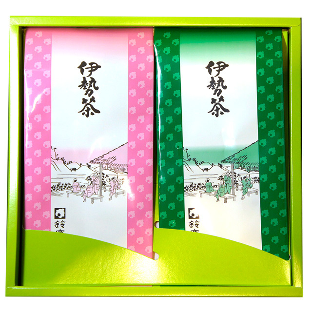 人気の伊勢茶「だんらん」「伊勢の誉」各100ｇ 箱入りセット