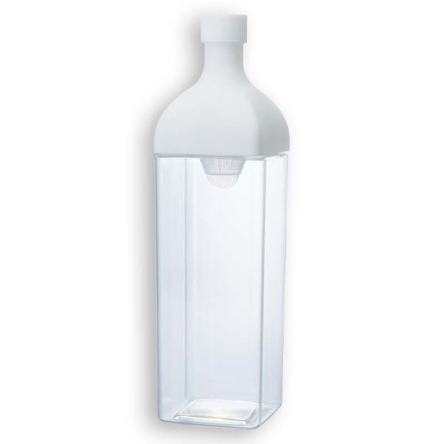 割れない！水出し茶ボトル カークボトル ホワイト 1200ml