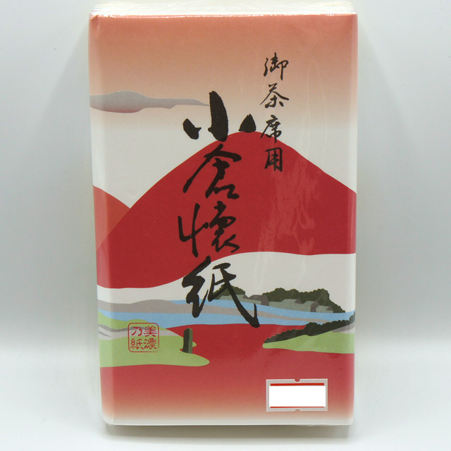 御茶席用　小倉　懐紙　30枚×5束