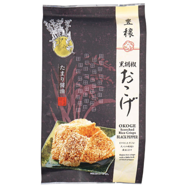 黒胡椒おこげ 千葉県醸造 たまり醤油使用 95g