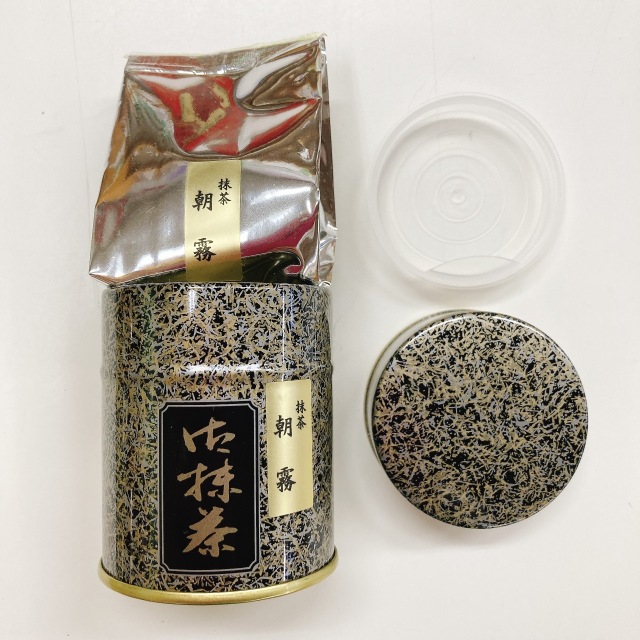 缶入り抹茶 極上 朝霧（2025年産、濃茶用） 20g (canned matcha
